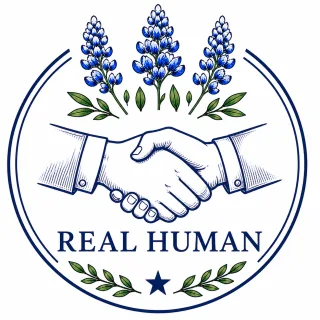 A real human